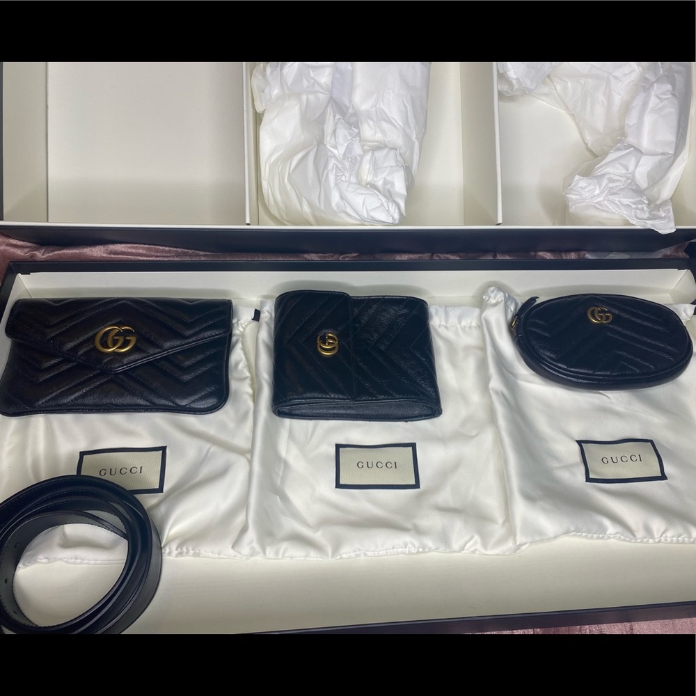 Gucci triple marmont - Picture 2 of 13